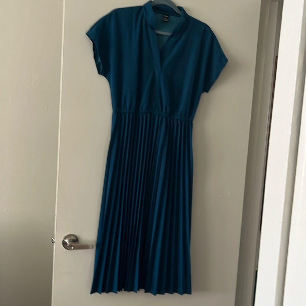 Blue dress